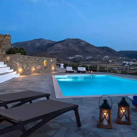 Paros Sleeps 8 Air Con Wifi T478604 Villa